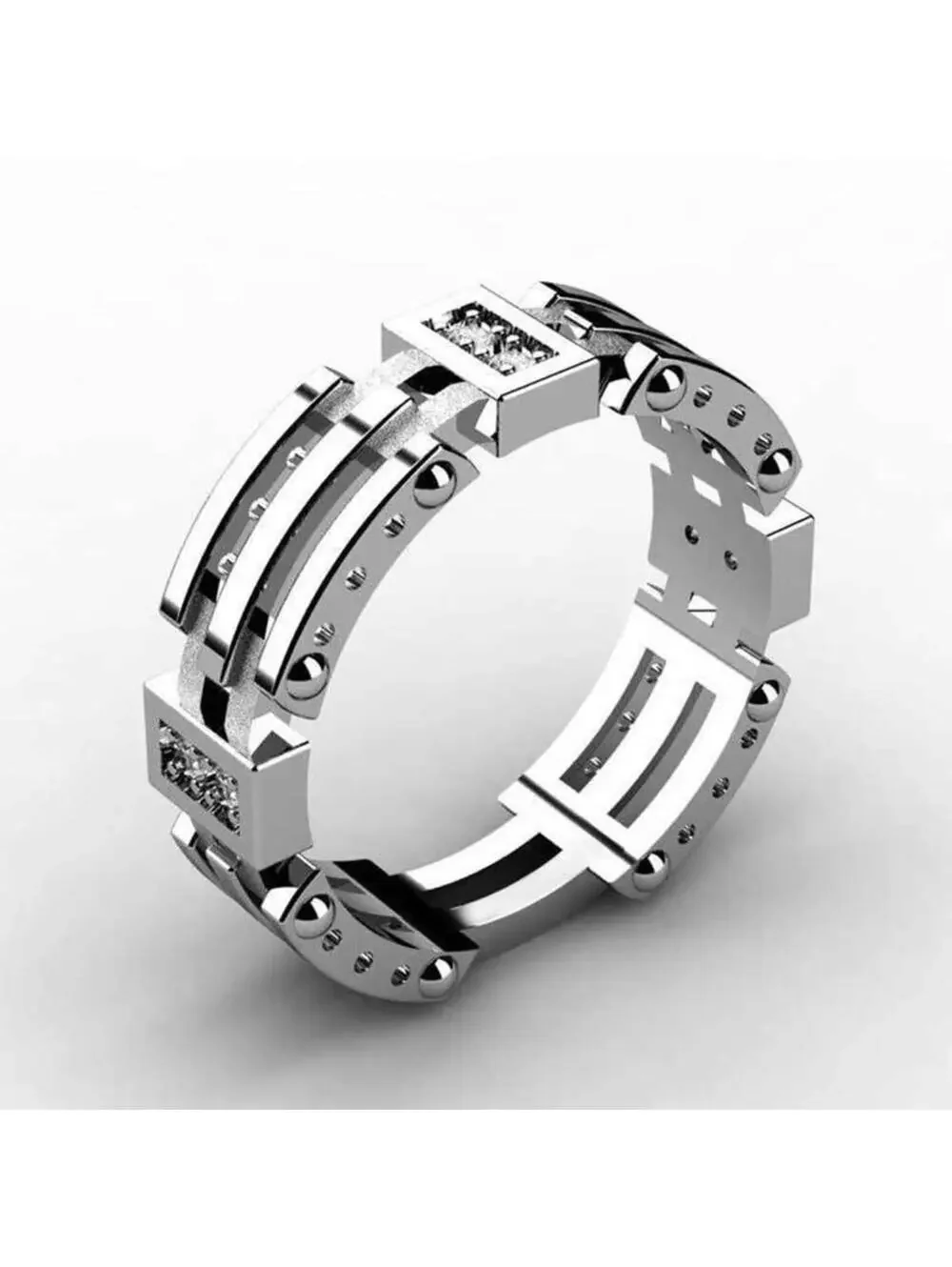 N/A interlocking band
